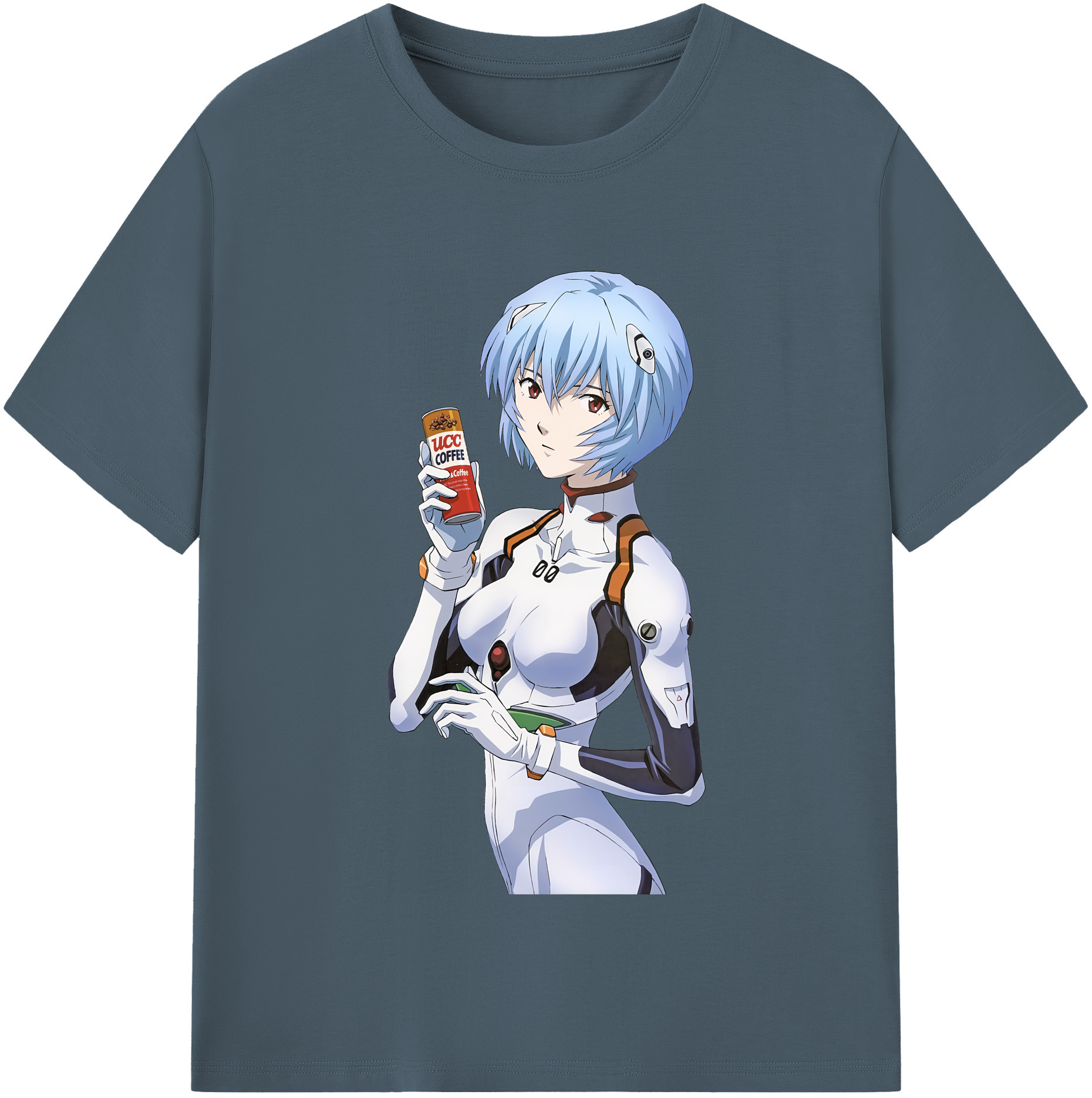 （画像用） EVA 新世紀エヴァンゲリオン 綿100％半袖Tシャツ（フロントプリント）
